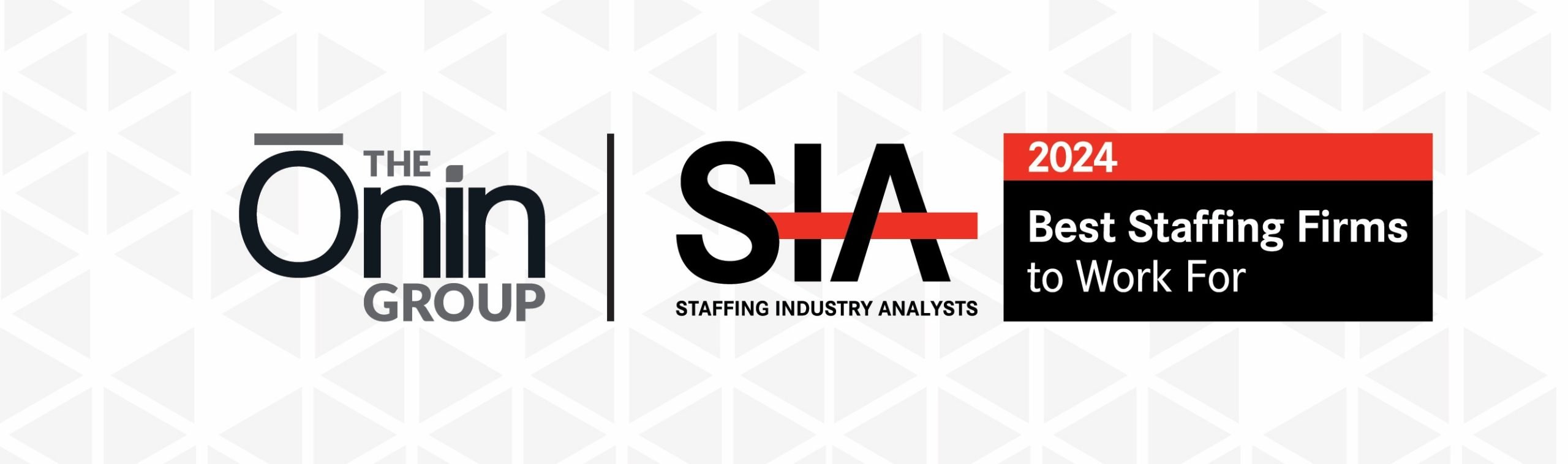 The Ōnin Group Named an SIA Best Staffing Firm to Work for the Fourth Consecutive Year